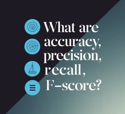 What Are Accuracy, Precision, Recall, And F-Score