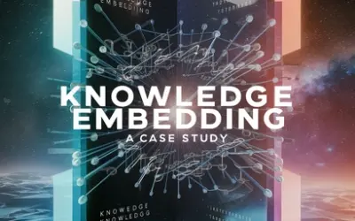 Using Knowledge Embedding for AI Applications: A Case Study