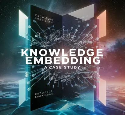 Using Knowledge Embedding for AI Applications: A Case Study