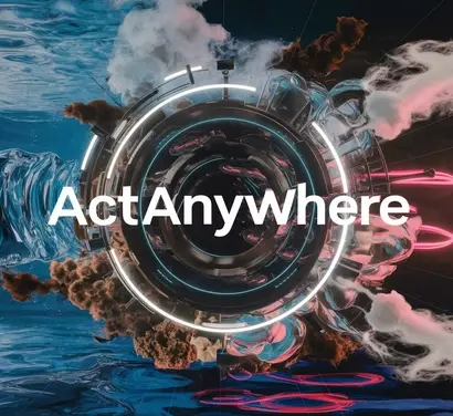 Generative video background synthesis