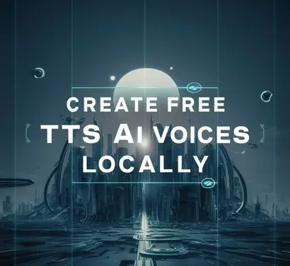Create Free TTS AI Voices Locally