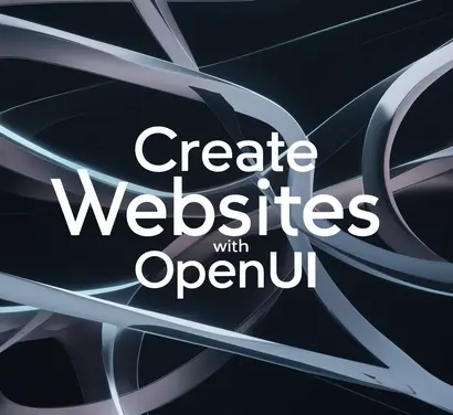 Create Websites with OpenUI