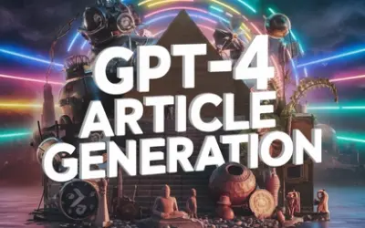 GPT-4o Article Generation