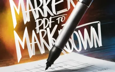 Convert PDFs to Markdown with Marker