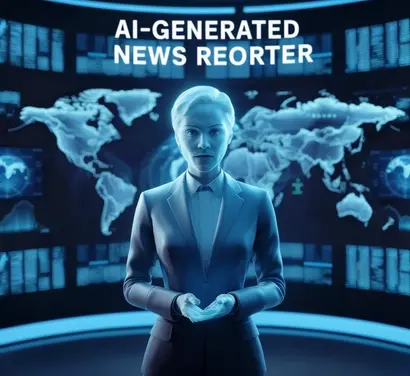 This news reporter is AI-generated. Should we be worried?