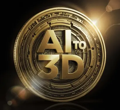 AI to 3D Engraved Brass Coin: Step-by-Step Guide