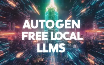 How To Use AutoGen With ANY Open-Source LLM for Free