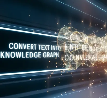 Convert Text into Knowledge Graph Easily