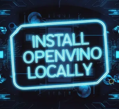 Install OpenVINO Locally for Intel GPU and CPU