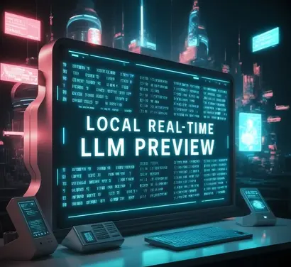 FAST Local Live LLM Preview Window – Phi-2 / Mistral 7B Uncensored