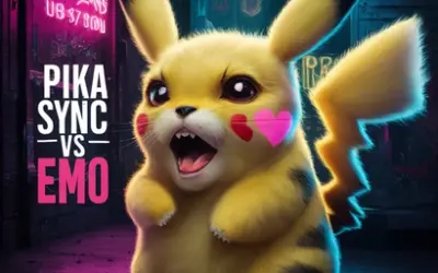 Pika Lip Sync vs EMO: AI Comparison