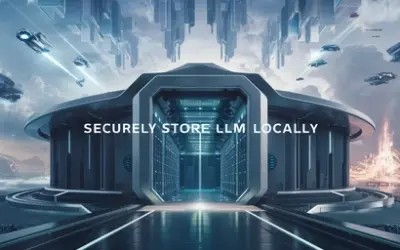Securely Store LLM Locally: Prepare for Any Scenario