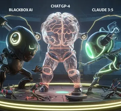 Blackbox.ai vs ChatGPT-4 vs Anthropic Claude 3.5 S
