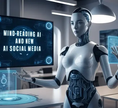 Mind-Reading AI and New AI Social Media!