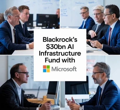 BlackRock’s $30bn AI infrastructure fund with Microsoft