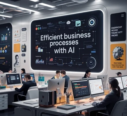 Efficient Business Processes with AI