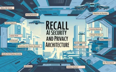 Recall AI security and privacy architecture