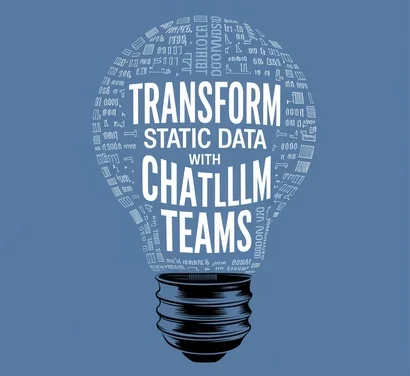 Transform Static Data with ChatLLM Teams