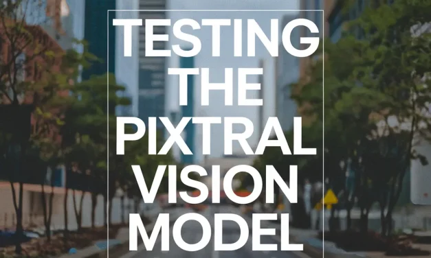 Testing the Pixtral Vision Model