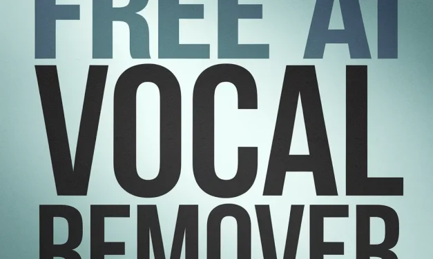 FREE AI Vocal Remover – Try it now! Separate voice