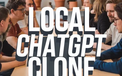 I created a local free ChatGPT Clone with Voice