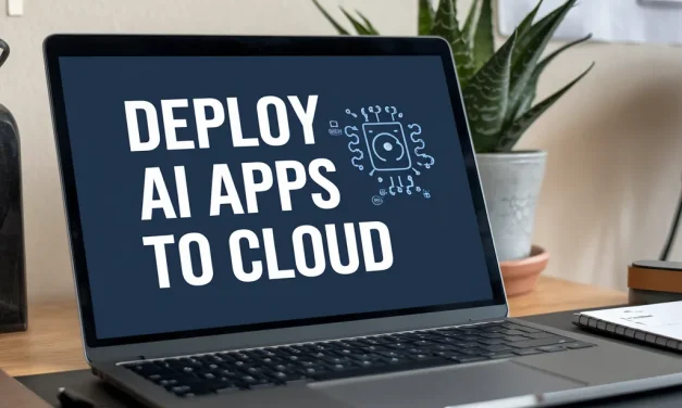 Deploy ANY AI App to the Cloud FAST