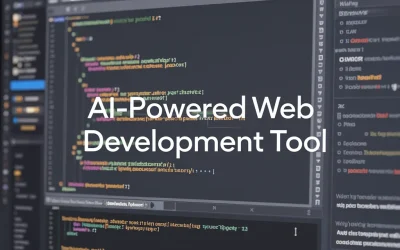 AI-powered web development tool