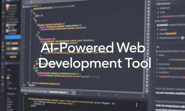 AI-powered web development tool