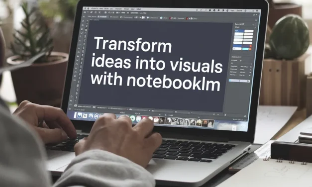 Transform Ideas into Visuals with NotebookLM