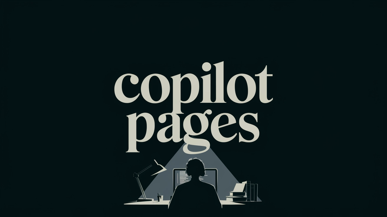 Introducing Copilot Pages for Team Collaboration