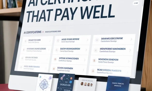 AI Certifications That Pay Well
