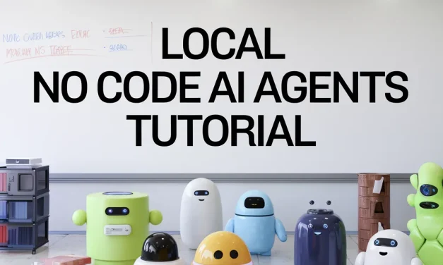 Local No Code AI Agents Tutorial