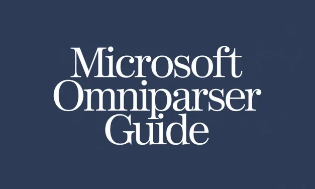 Microsoft OmniParser Guide