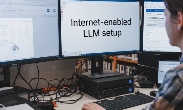 Internet-Enabled LLM Setup