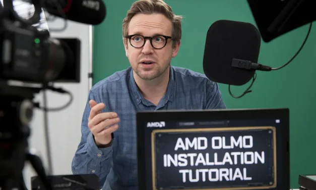 AMD OLMo Installation Tutorial
