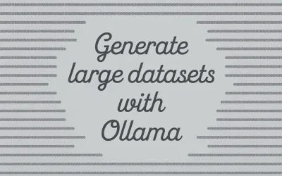 Create Large Datasets for Free with Promptwright