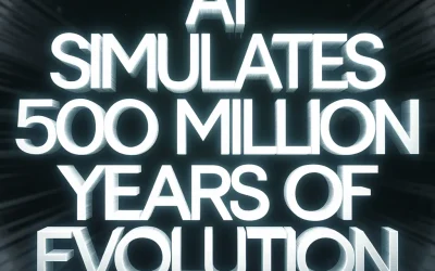 “PROGRAMMABLE LIFE” AI Simulated 500 million years
