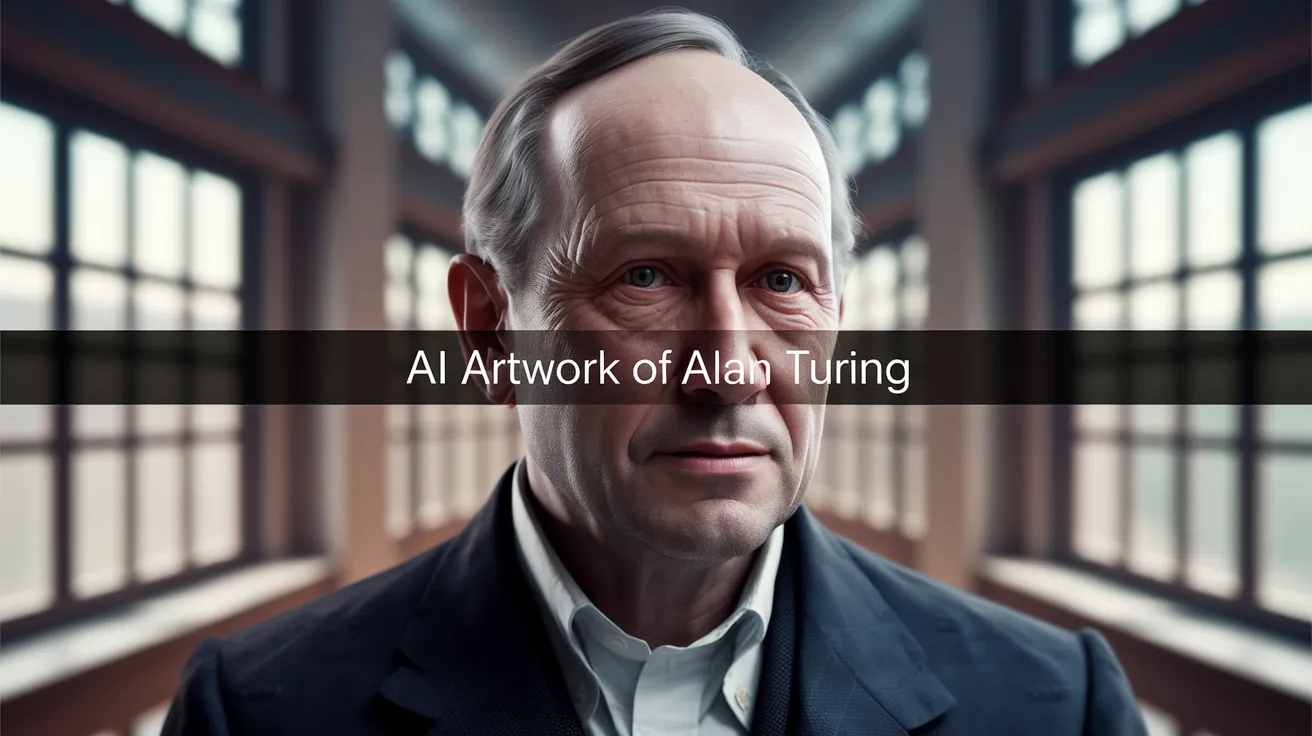 AI Artwork of Alan Turing Fetches $1M