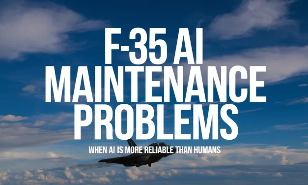 F-35 AI Maintenance Issues Exposed