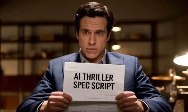 AI Thriller Spec Script Sold for $3M