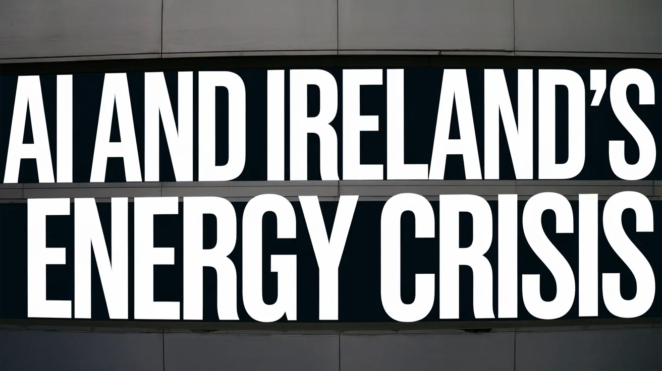 AI's Energy Demands Challenge Ireland's Tech Dominance