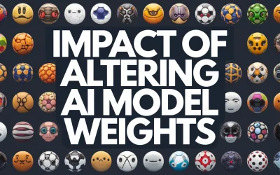 Impact of Altering AI Model Weights