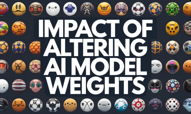 Impact of Altering AI Model Weights