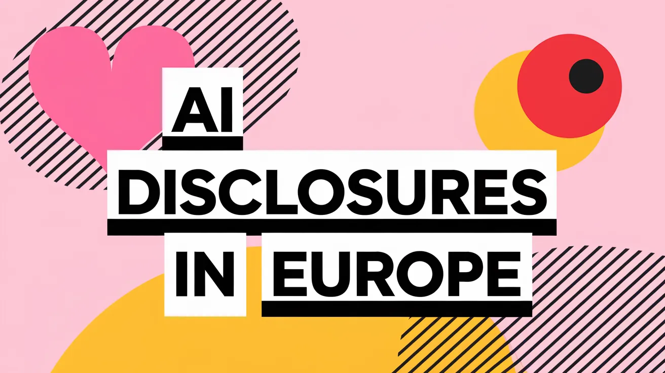 Europe's Companies Enhance AI Disclosures