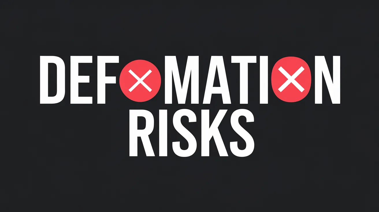 Defamation Risks of AI-Generated Responses