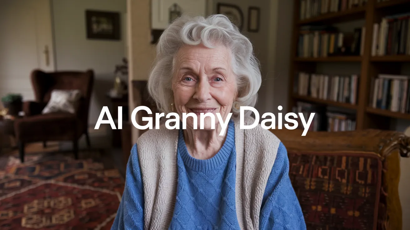 O2 Launches AI Granny to Outsmart Scammers O2 Launches AI Granny to Outsmart Scammers