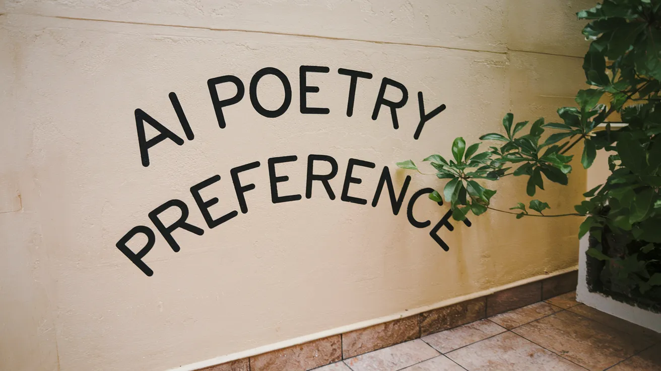 AI-Generated Poems Rated Higher Than Classics