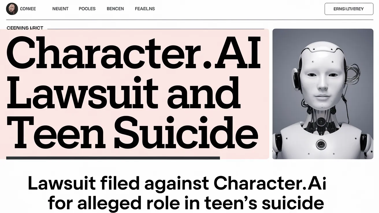 AI Chatbot Blamed for Teen’s Suicide Sparks Concerns