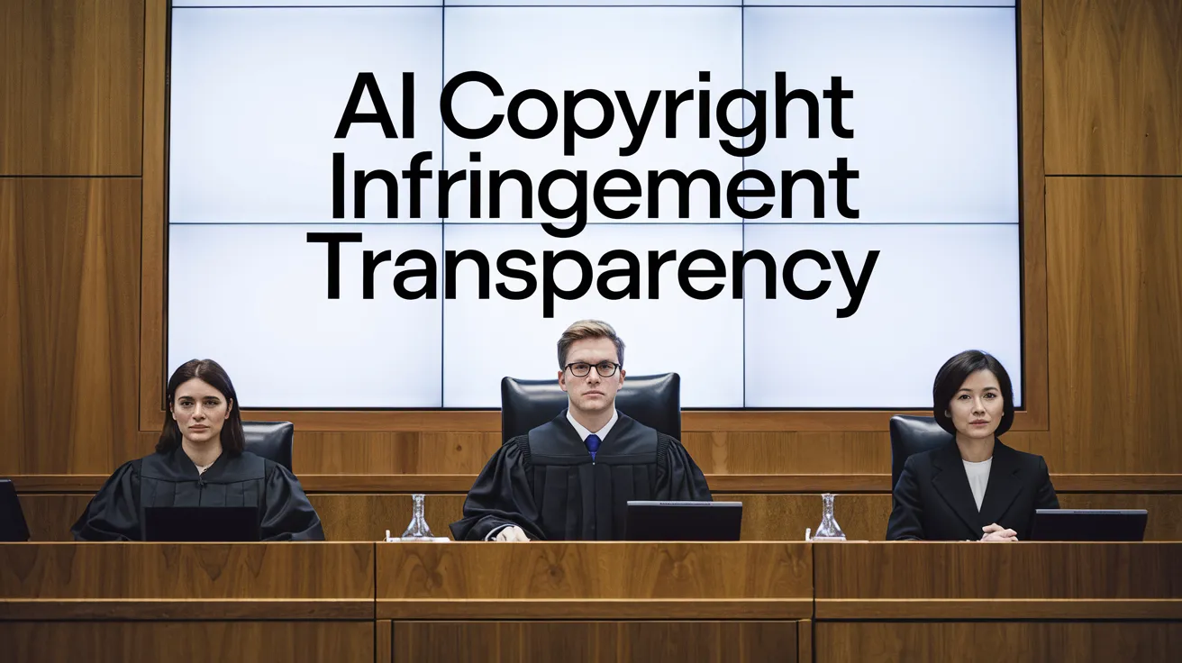 AI Copyright Infringement: The Need for Transparency