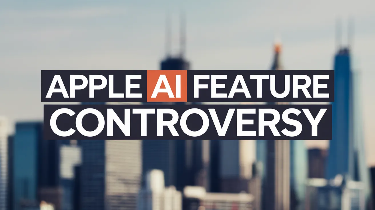 Apple Faces Pressure Over Flawed AI News Summaries